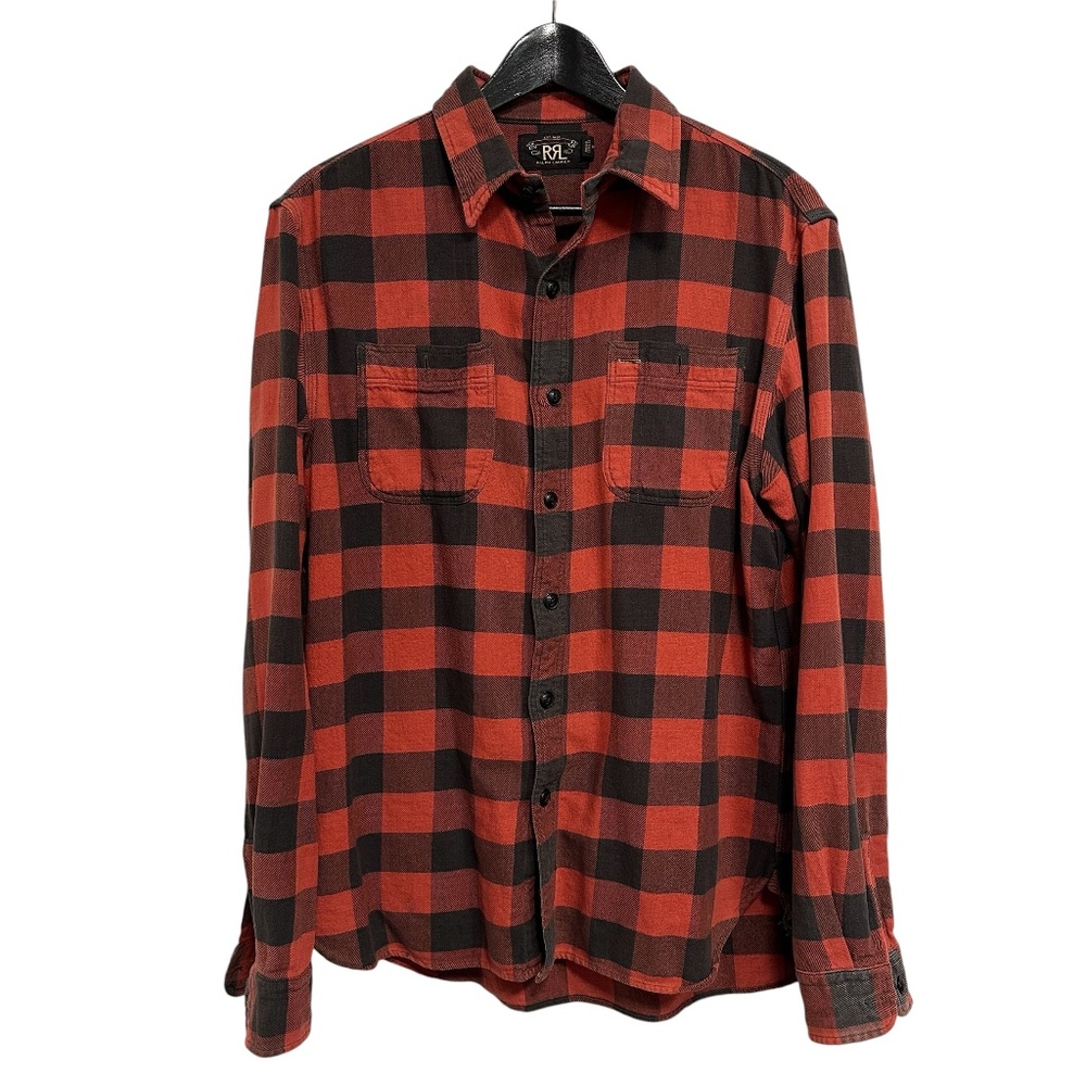 RRL Plaid Twill Workshirt